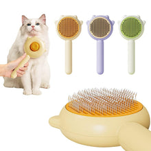 Pet Hair Remover Brush | Self-Cleaning Grooming Tool..