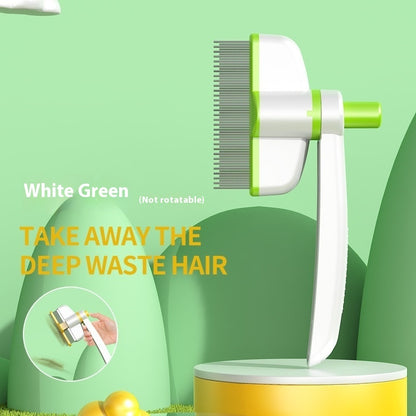 Peigne pour chat Animallerys, accessoire de toilettage pour chats, avec dents fines pour démêler et brosser le pelage.