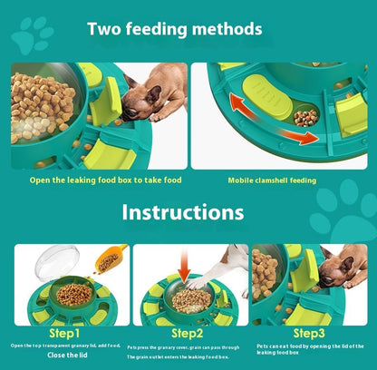 Puzzle Interactif pour Chiens – Alimentation Lente