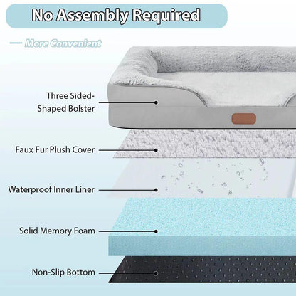 Orthopedic Dog Sofa Bed™ | Ultimate Comfort Support.