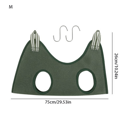 Sac de restraint pour toilettage pour animaux de la marque Animallerys, sac de toilettage en tissu avec soutien pour animaux.
