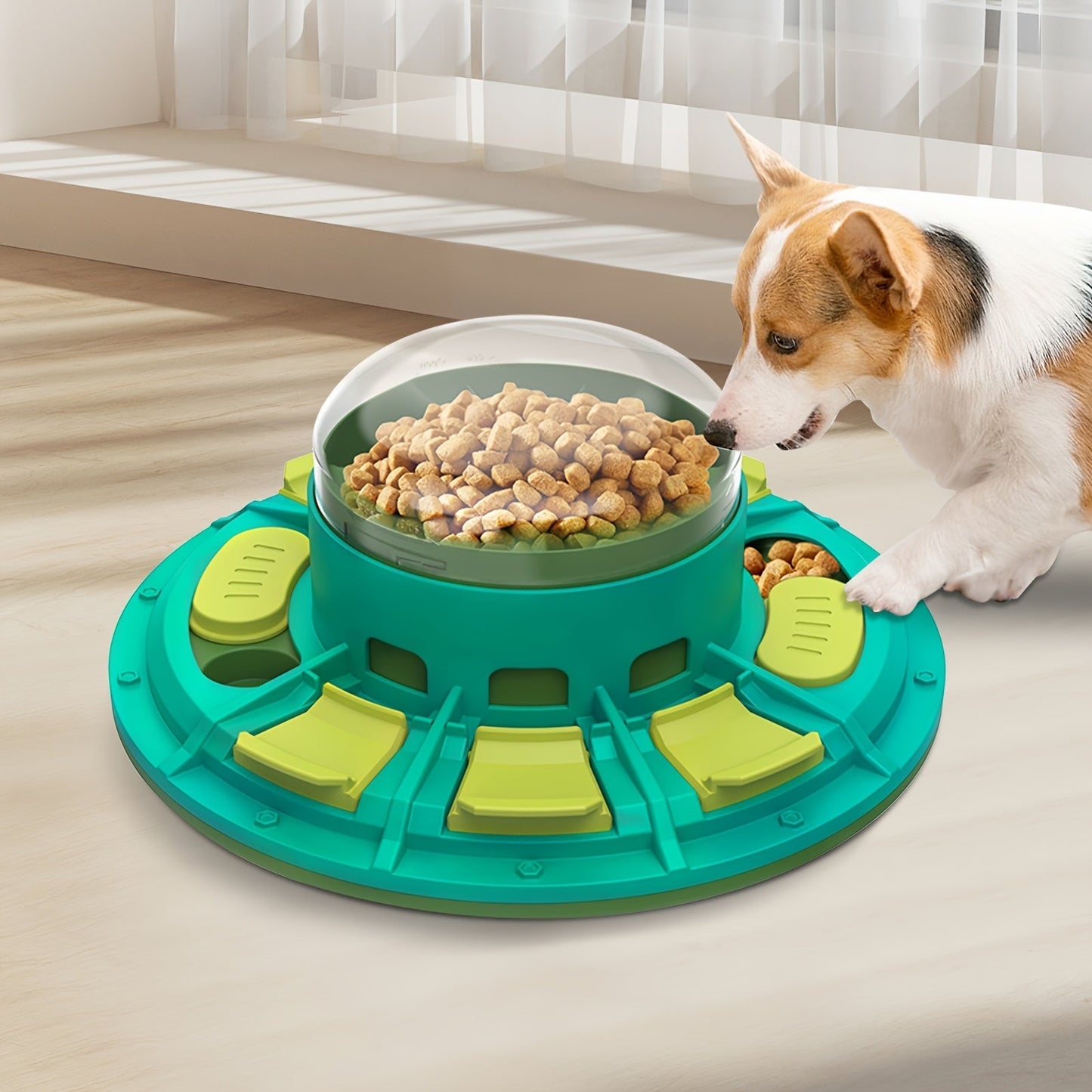 Puzzle Interactif pour Chiens – Alimentation Lente