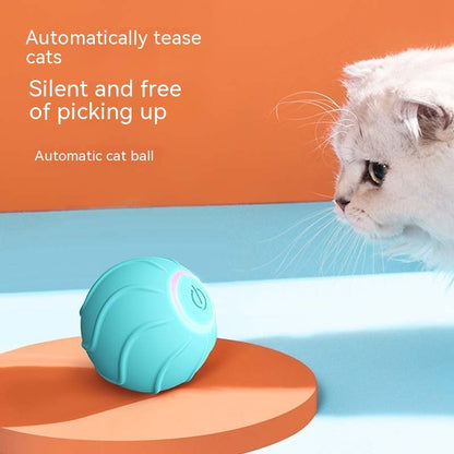 Balle interactive pour chats Animallerys, jouet de jeu intelligent pour divertir les félins avec mouvement et lumière.