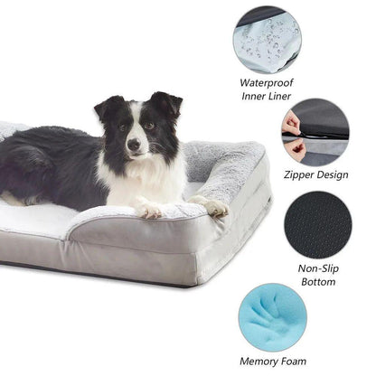Orthopedic Dog Sofa Bed™ | Ultimate Comfort Support.