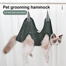 Hamac de retenue pour toilettage d'animaux de la marque Animallerys, accessoires pour grooming et confort du pet.