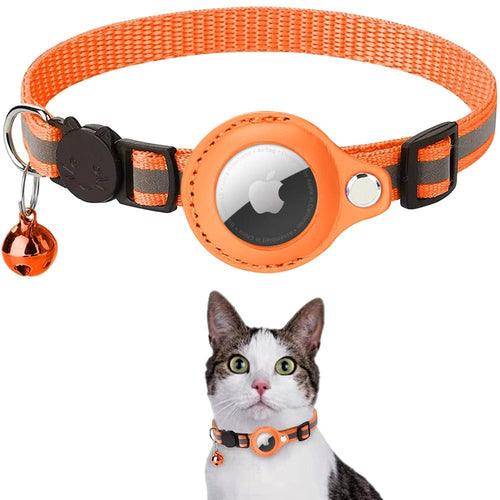 Airtag Reflective Collar for Cats and Dogs