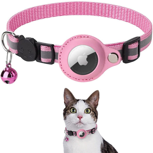 Airtag Reflective Collar for Cats and Dogs