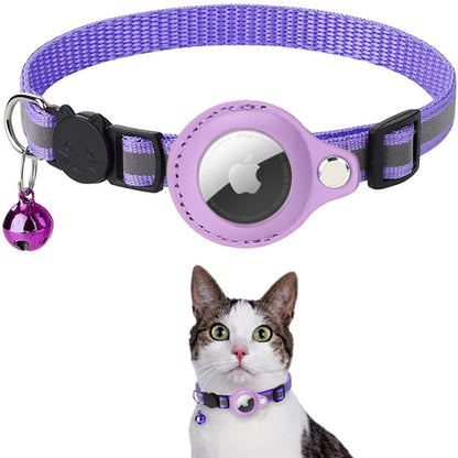 Airtag Reflective Collar for Cats and Dogs