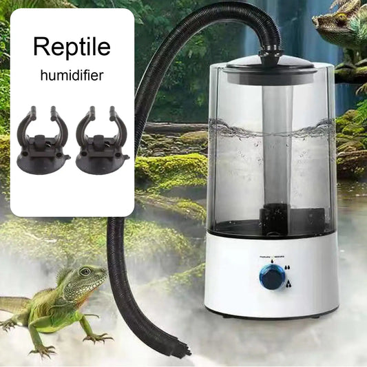 4L Reptile Humidifier Terrarium Fogger Automatic Shutdown Prevents Dry Running Durable for Turtle with Extension Hose