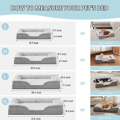 Orthopedic Dog Sofa Bed™ | Ultimate Comfort Support.