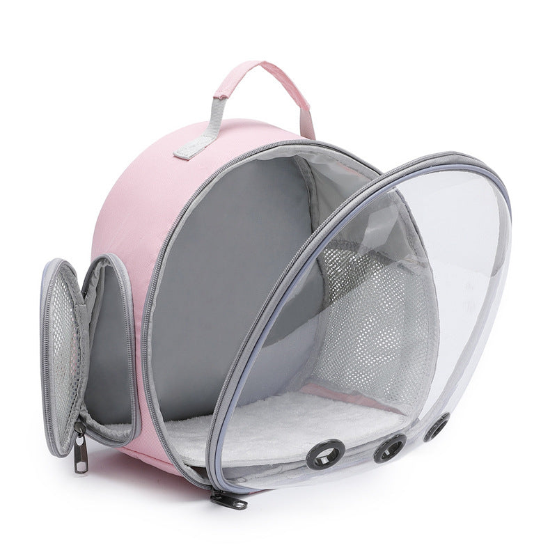 Sac à dos pour petits animaux Animallerys, porte-animaux pour animaux de compagnie, avec ventilation et espace intérieur.