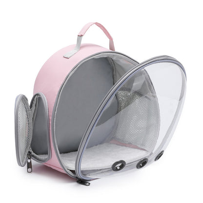 Sac à dos pour petits animaux Animallerys, porte-animaux pour animaux de compagnie, avec ventilation et espace intérieur.
