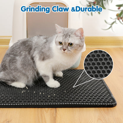 Double Layer Cat Litter Mat