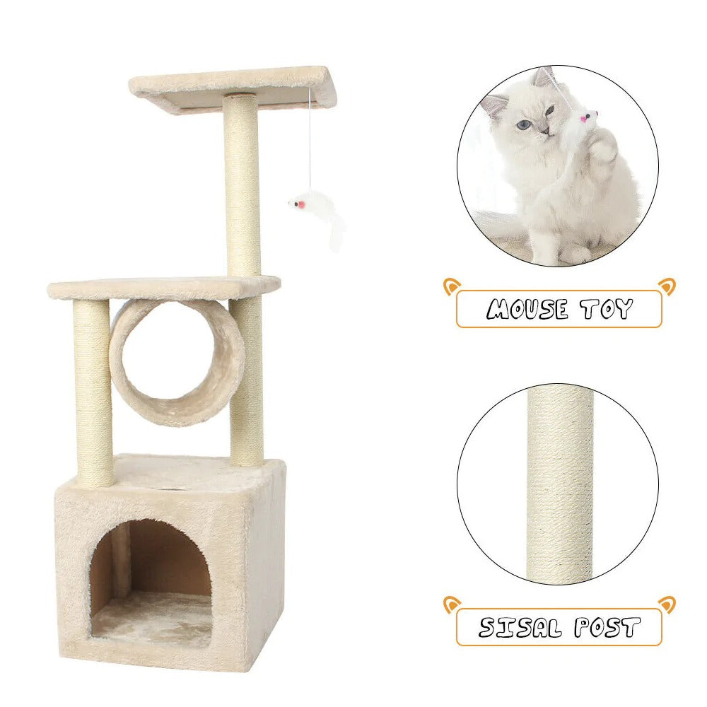 Cat Tree 3-Tier Tower