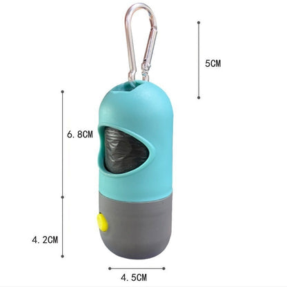 Distributeur de sacs pour déchets d’animaux | Lumière LED