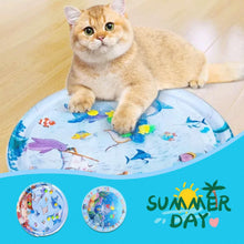 Inflatable Cat Water Playmat – Keep Your Cat Cool and Entertained.