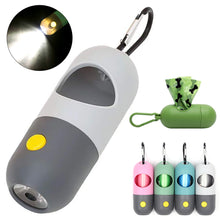 Distributeur de sacs pour déchets d’animaux | Lumière LED