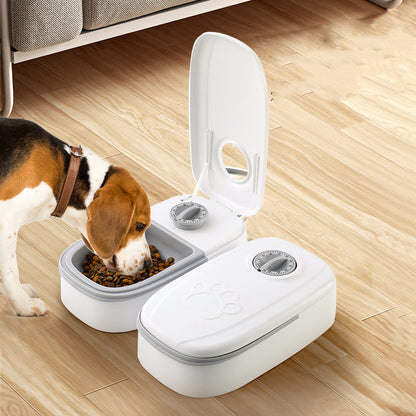 Distributeur automatique de nourriture pour animaux Animallerys, distributeur intelligent de croquettes pour chiens et chats.