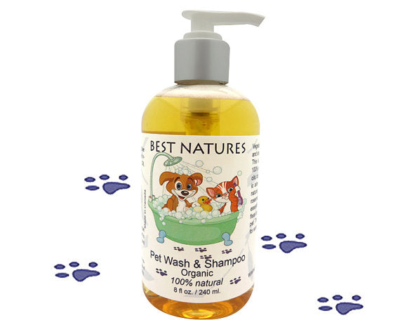 100% natural organic cleaner & shampoo for animals